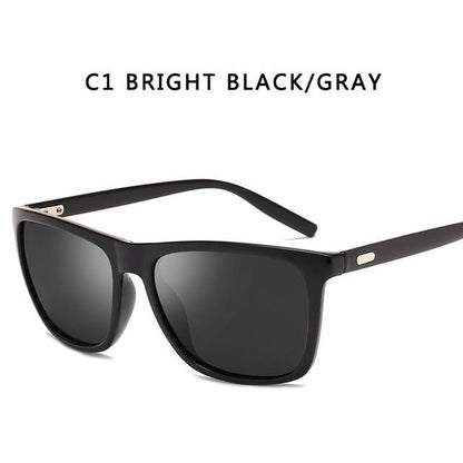 Square Polarizing Sunglasses uv400 Classic Retro