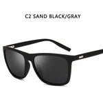 Square Polarizing Sunglasses uv400 Classic Retro