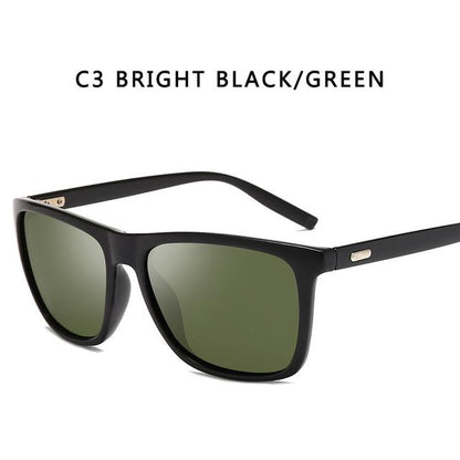 Square Polarizing Sunglasses uv400 Classic Retro