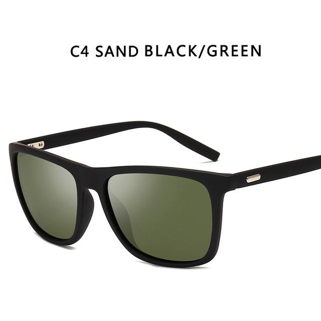 Square Polarizing Sunglasses uv400 Classic Retro