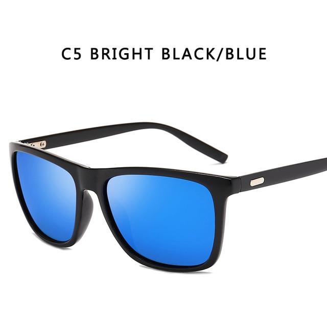 Square Polarizing Sunglasses uv400 Classic Retro