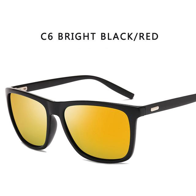 Square Polarizing Sunglasses uv400 Classic Retro
