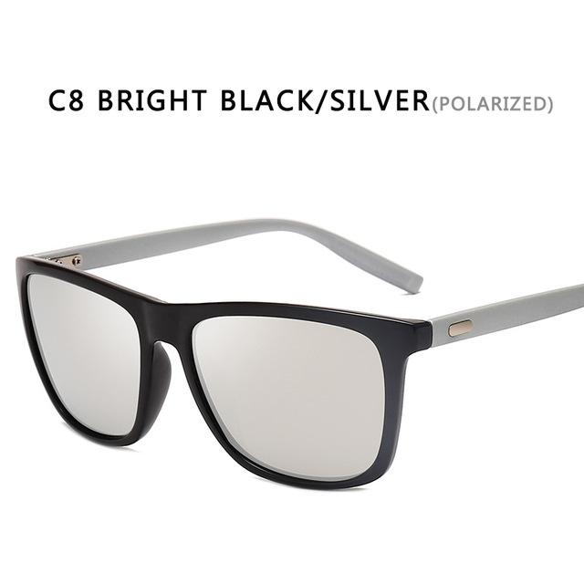 Square Polarizing Sunglasses uv400 Classic Retro