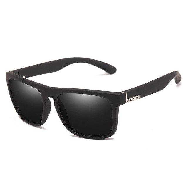 Square Polarized Sunglasses Mirror Ultralight Glasses Frame