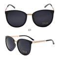 Nerzhul Trendy Brown Large Sunglasses Women