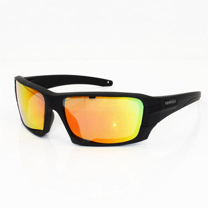 4 lens Polarized Sunglasses UV protection Military Glasses